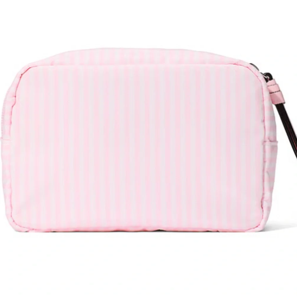 Victoria's Secret Shine Logo Travel Makeup Cosmetic Bag NWT